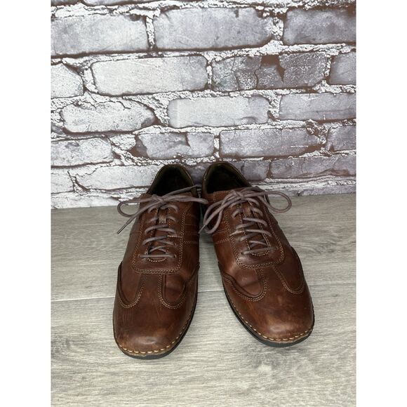 Rockport K52456 Brown Leather Casual Lace Up Casual Sneakers Men’s Sz 9M US/42EU main image 11